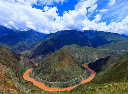 香格里拉大峡谷